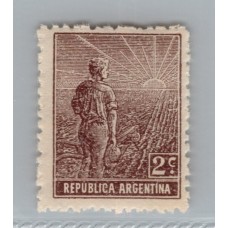 ARGENTINA 1912 GJ 353 ESTAMPILLA NUEVA MINT U$ 7.50